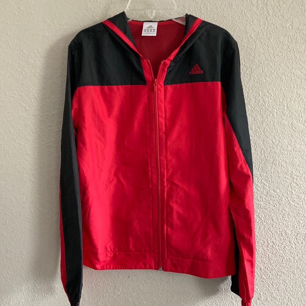 Adidas boys Medium full zip jacket